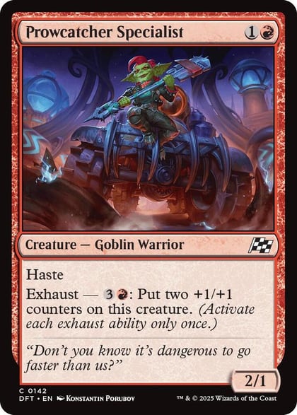 Prowcatcher Specialist, Aetherdrift 142