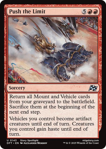 Push the Limit, Aetherdrift 143