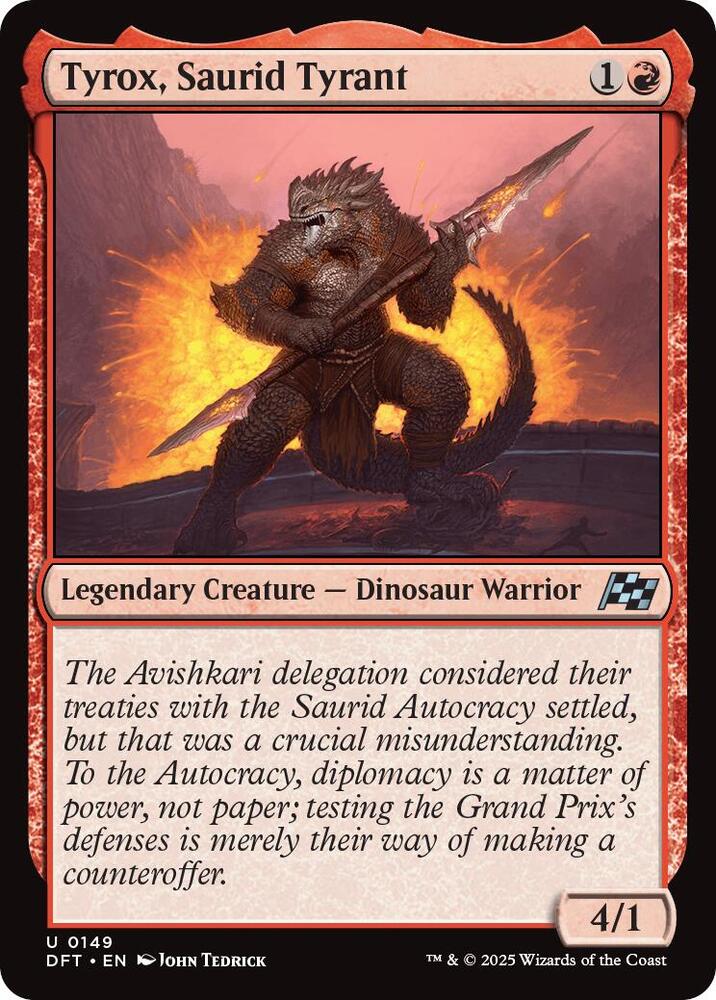 Tyrox, Saurid Tyrant, Aetherdrift 149