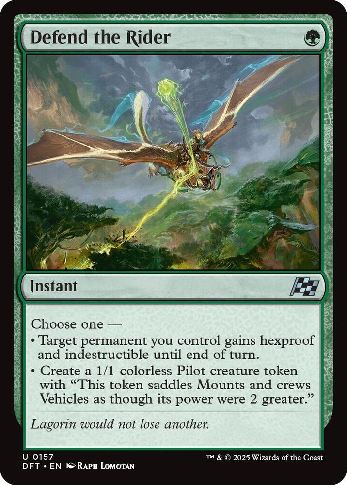 Defend the Rider, Aetherdrift 157