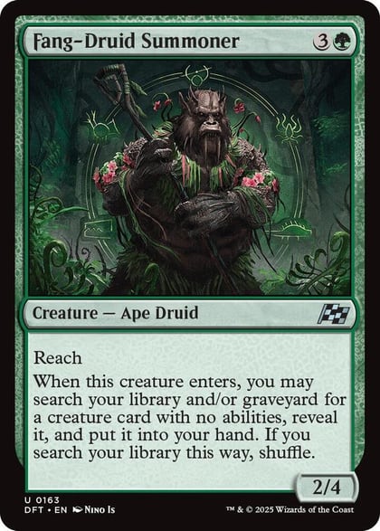 Fang-Druid Summoner, Aetherdrift 163