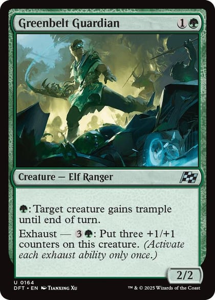 Greenbelt Guardian, Aetherdrift 164