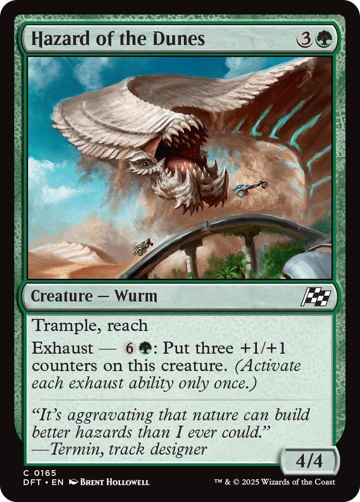 Hazard of the Dunes, Aetherdrift 165