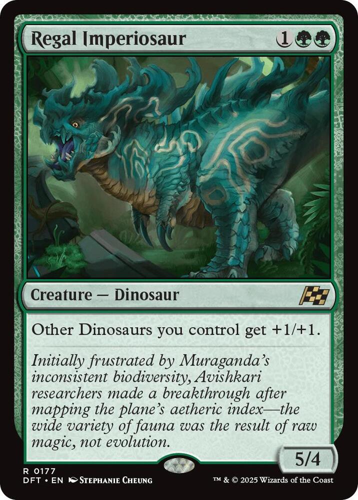 Regal Imperiosaur, Aetherdrift 177