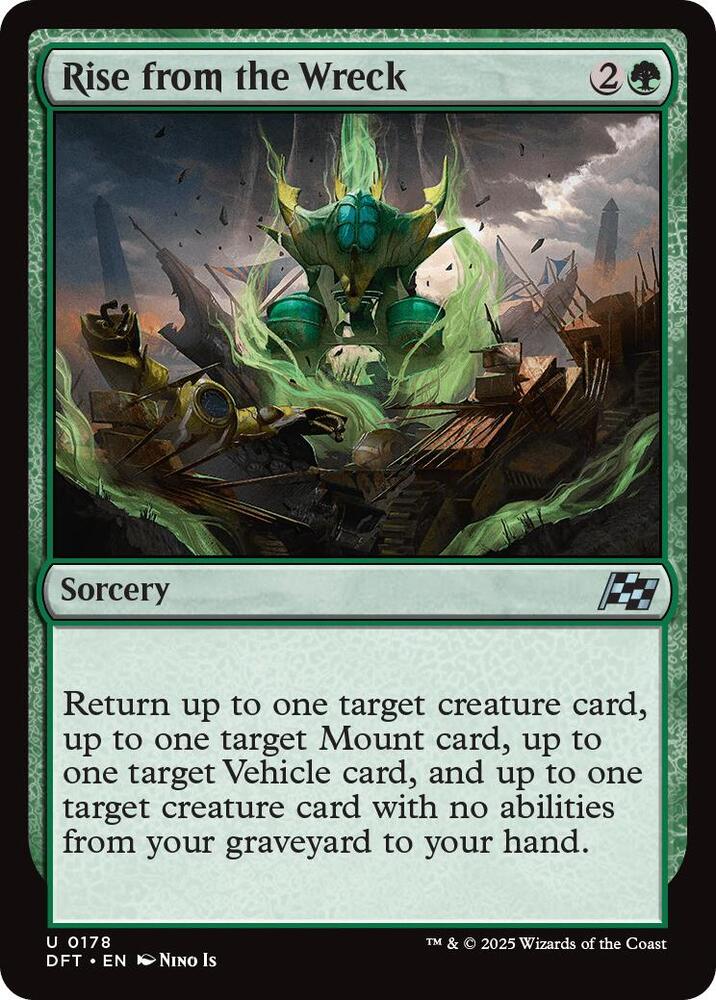 Rise from the Wreck, Aetherdrift 178