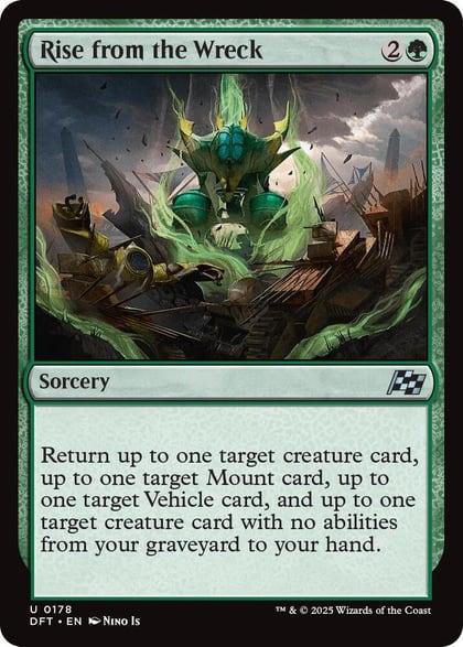 Rise from the Wreck, Aetherdrift 178