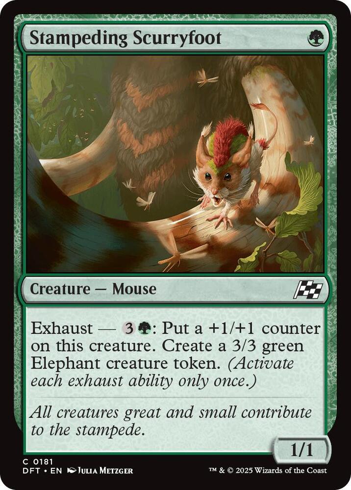 Stampeding Scurryfoot, Aetherdrift 181