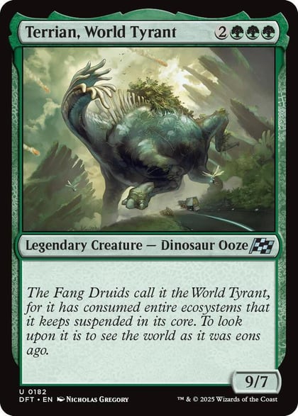 Terrian, World Tyrant, Aetherdrift 182