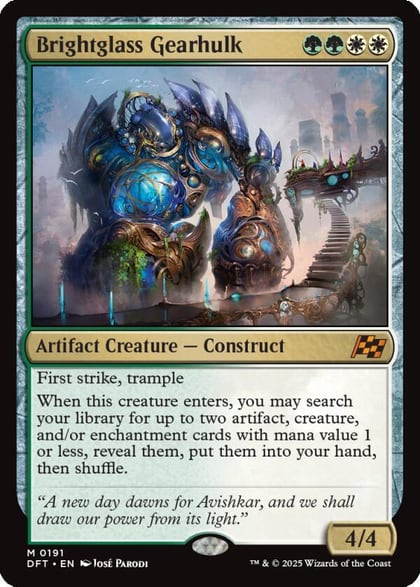 Brightglass Gearhulk, Aetherdrift 191