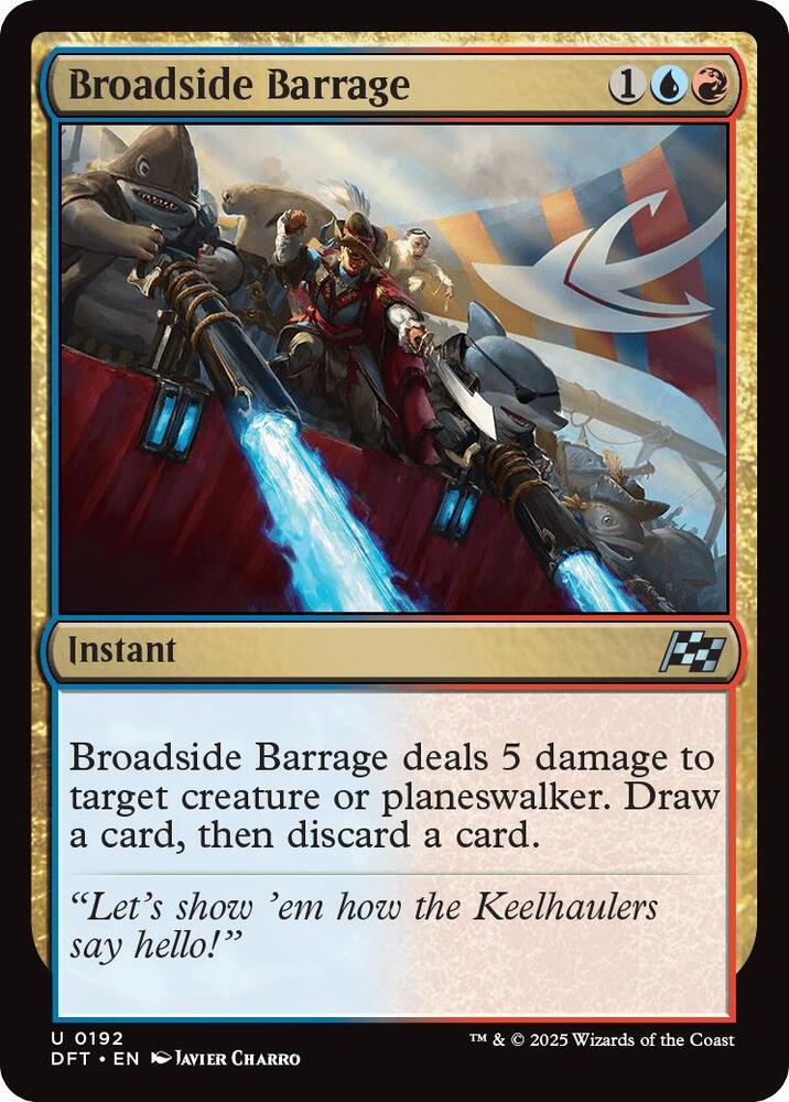 Broadside Barrage, Aetherdrift 192