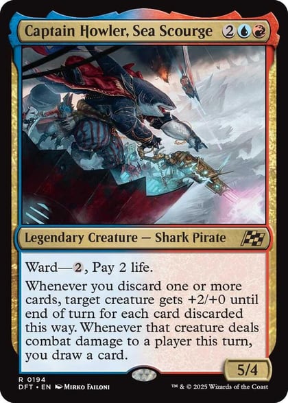 Captain Howler, Sea Scourge, Aetherdrift 194