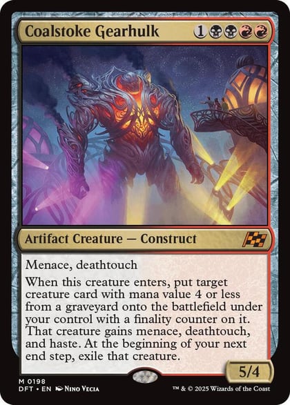 Coalstoke Gearhulk, Aetherdrift 198