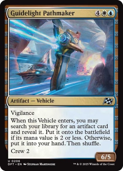 Guidelight Pathmaker, Aetherdrift 206