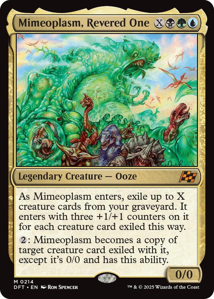 Mimeoplasm, Revered One, Aetherdrift 214