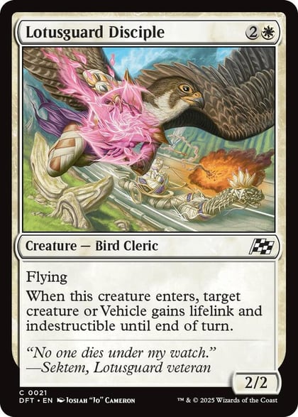 Lotusguard Disciple, Aetherdrift 21