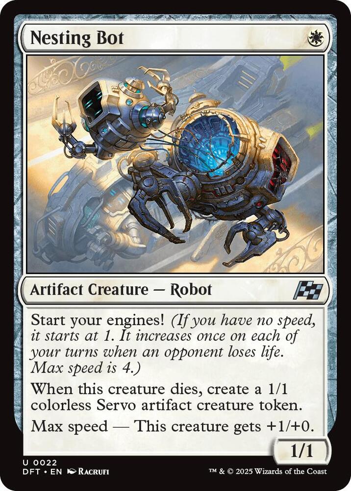 Nesting Bot, Aetherdrift 22
