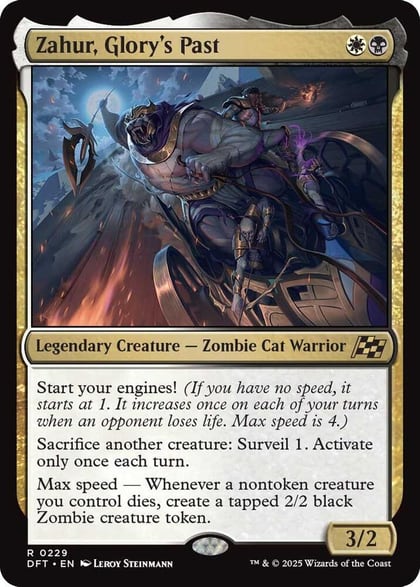 Zahur, Glory's Past, Aetherdrift 229