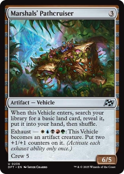 Marshals' Pathcruiser, Aetherdrift 236