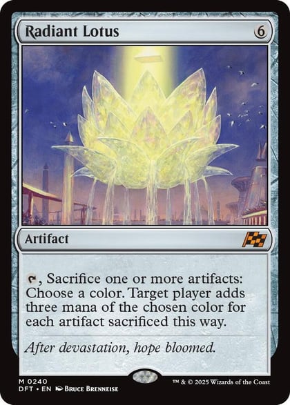 Radiant Lotus, Aetherdrift 240
