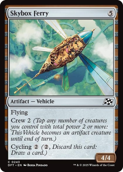Skybox Ferry, Aetherdrift 243