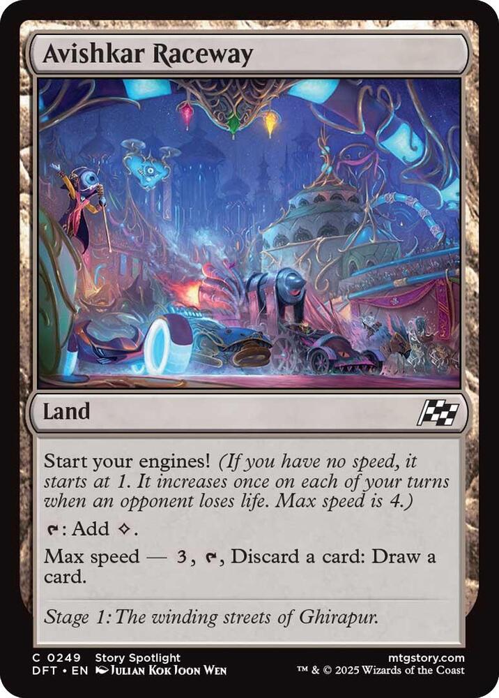Avishkar Raceway, Aetherdrift 249