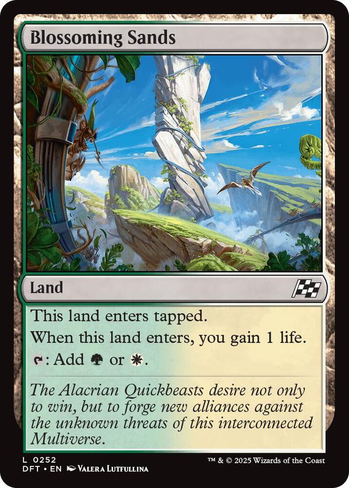 Blossoming Sands, Aetherdrift 252