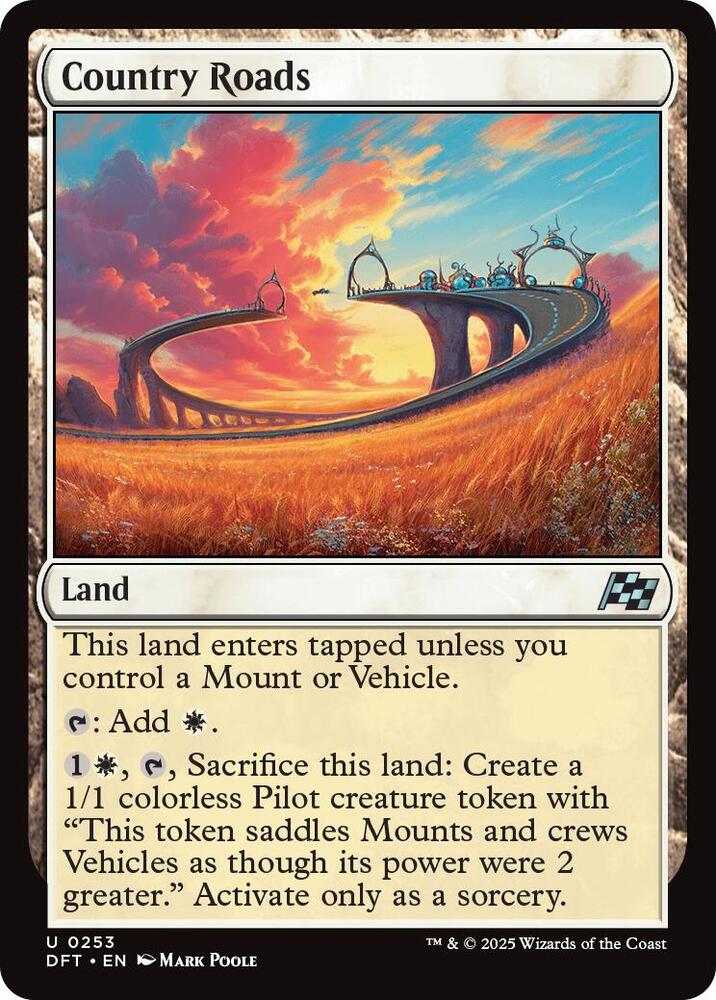 Country Roads, Aetherdrift 253