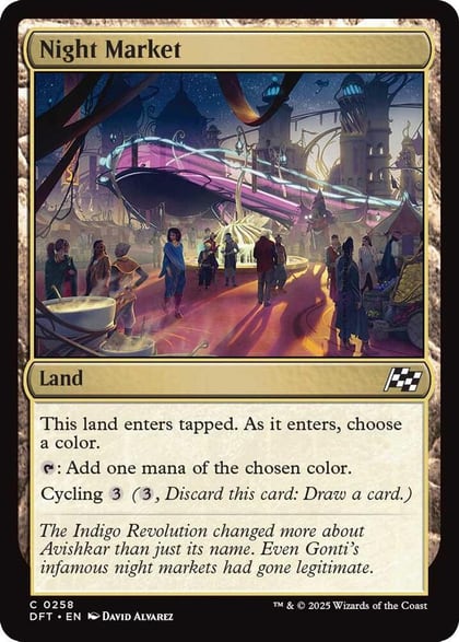 Night Market, Aetherdrift 258