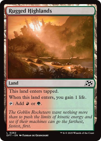 Rugged Highlands, Aetherdrift 262