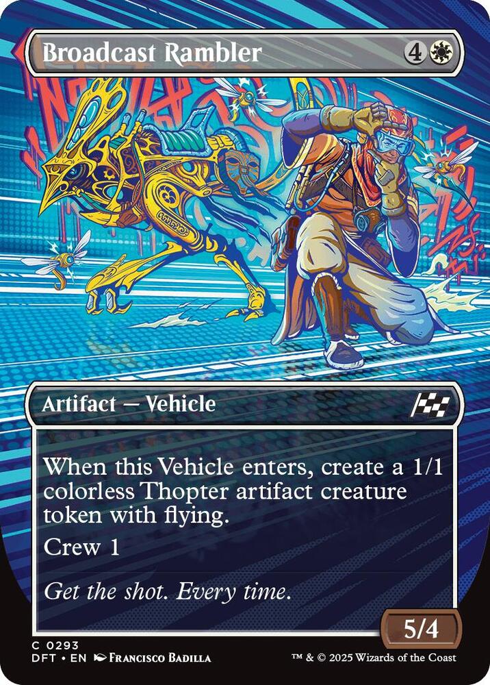 Broadcast Rambler (Borderless), Aetherdrift 293