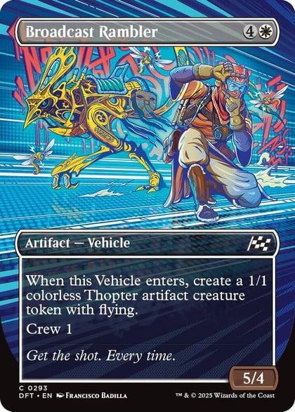 Broadcast Rambler (Borderless), Aetherdrift 293