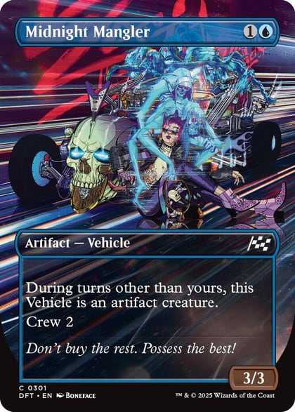 Midnight Mangler (Borderless), Aetherdrift 301