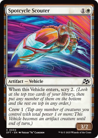Spotcycle Scouter, Aetherdrift 30