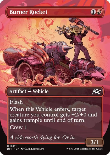 Burner Rocket (Borderless), Aetherdrift 311