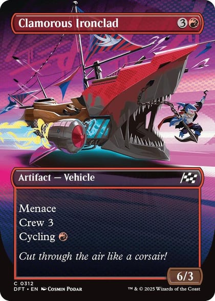 Clamorous Ironclad (Borderless), Aetherdrift 312