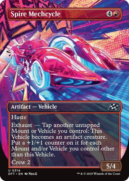 Spire Mechcycle (Borderless), Aetherdrift 314