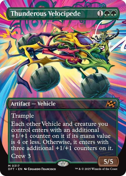 Thunderous Velocipede (Borderless), Aetherdrift 317