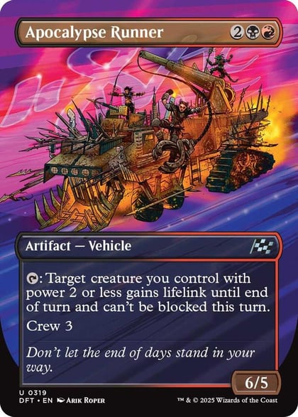 Apocalypse Runner (Borderless), Aetherdrift 319