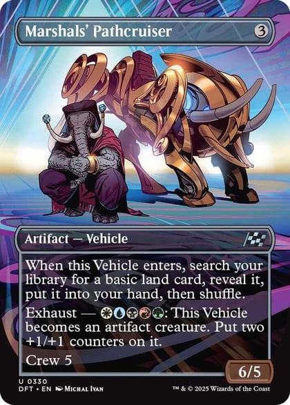 Marshals' Pathcruiser (Borderless), Aetherdrift 330