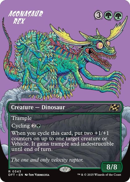 Agonasaur Rex (Borderless), Aetherdrift 343