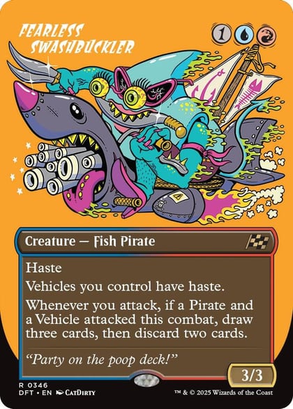 Fearless Swashbuckler (Borderless), Aetherdrift 346