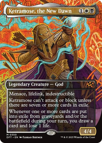 Ketramose, the New Dawn (Borderless), Aetherdrift 350