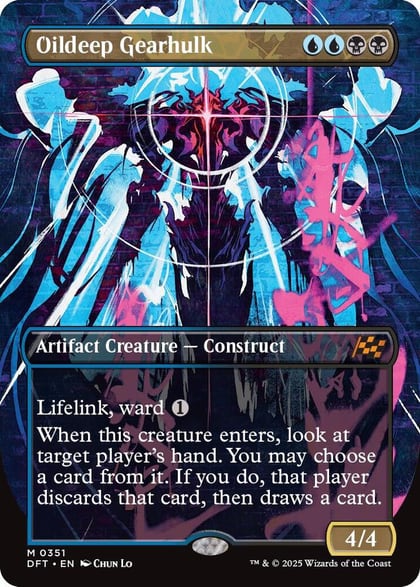 Oildeep Gearhulk (Borderless), Aetherdrift 351
