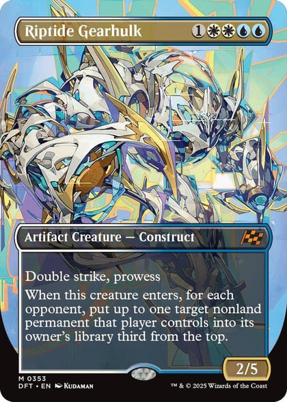 Riptide Gearhulk (Borderless), Aetherdrift 353