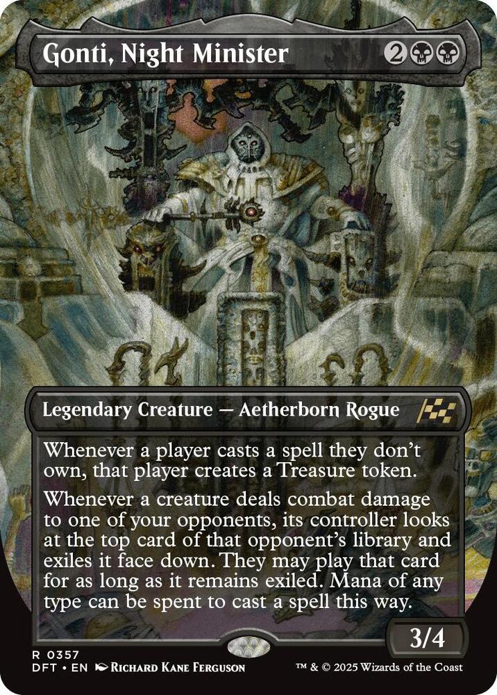 Gonti, Night Minister (Borderless), Aetherdrift 357