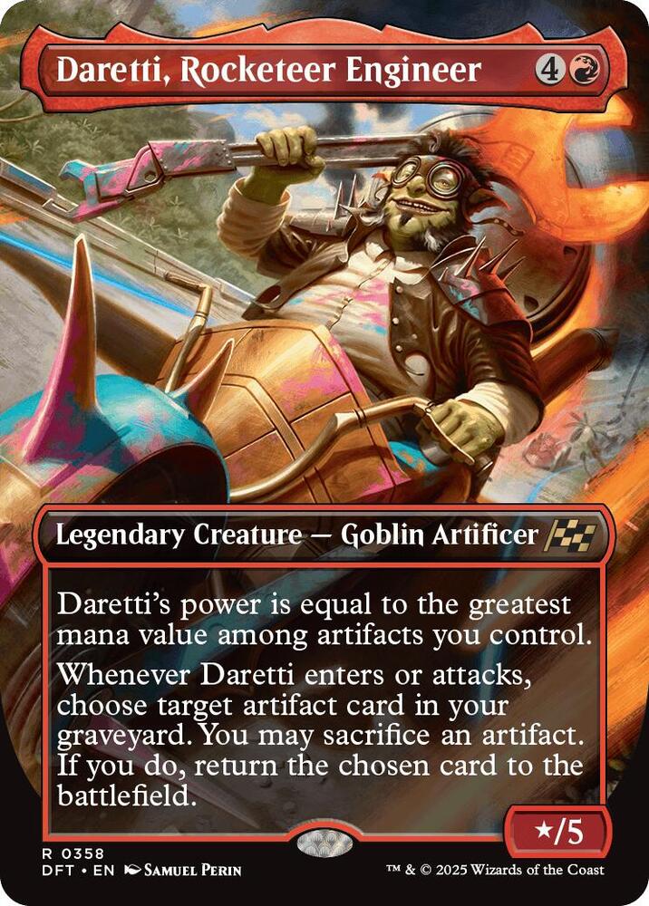 Daretti, Rocketeer Engineer (Borderless), Aetherdrift 358