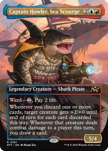 Captain Howler, Sea Scourge (Borderless), Aetherdrift 361