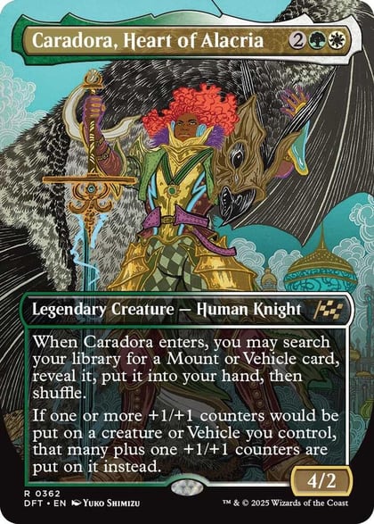 Caradora, Heart of Alacria (Borderless), Aetherdrift 362
