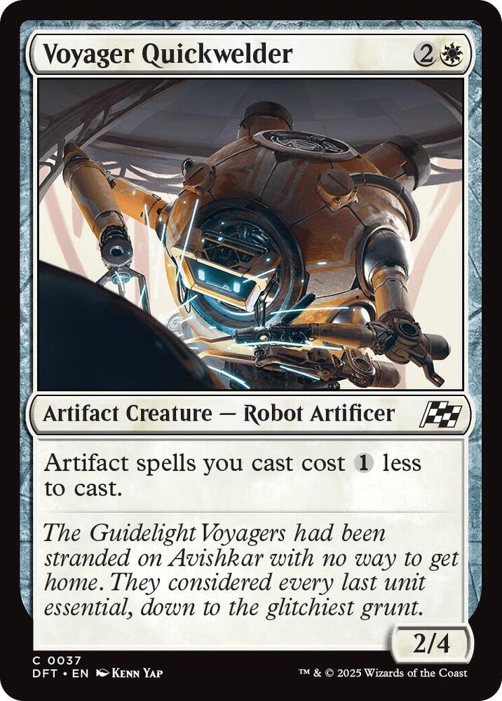 Voyager Quickwelder, Aetherdrift 37