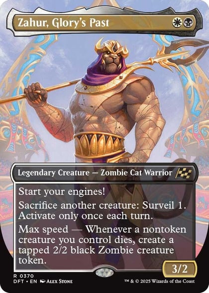 Zahur, Glory's Past (Borderless), Aetherdrift 370